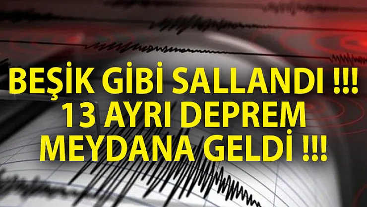 Ege'de Deprem! Kuşadası Körfezinde 8 Saatte 13 Ayrı Deprem Meydana Geldi