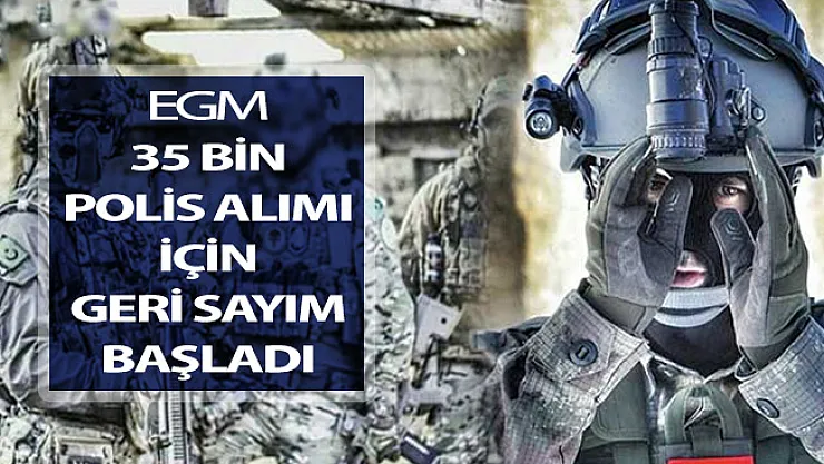 EGM Polis Alımı İçin Geri Sayım Başladı ! PÖH - POMEM - PMYO - PAEM