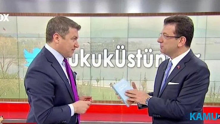Ekrem İmamoğlu Çalar Saat'te: &quotBinali Yıldırım'ın yüzünde mahcubiyet var"