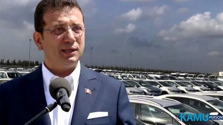 Ekrem İmamoğlu son dakika açıklaması: &quotBahane üretmesinler araçların hepsi ihtiyaç fazlası"