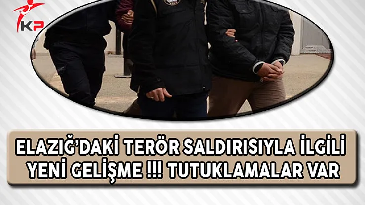 Elazığ'daki Terör Saldırısıyla İlgili Yeni Gelişme ! Tutuklamalar Var
