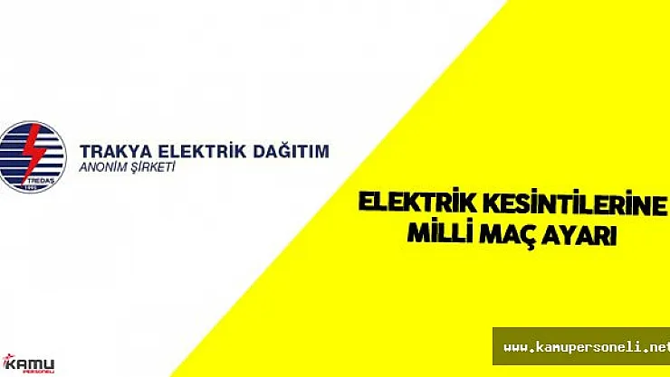 Elektrik Kesintilerine Türkiye İspanya EURO 2016 Maçı Ayarı