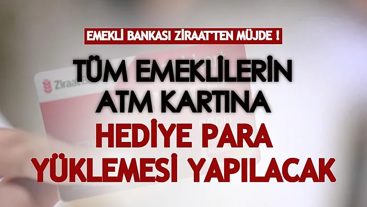 Emekli Bankası Ziraat'ten tüm emeklilere özel bütçe dostu fırsat! ATM kartlarına ek para yatırılıyor