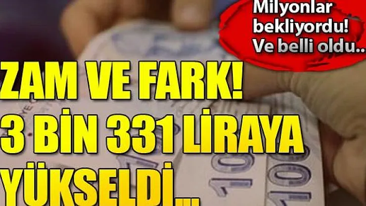 Emekli ve memur maaşları zammı sonrası 2020 zamlı memur ve emekli maaşları
