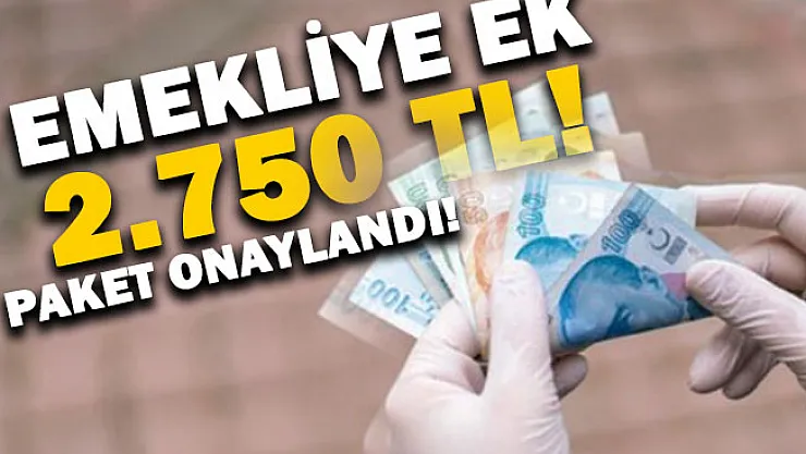Emekliye ek ödeme paketi 31 Mart'a kadar devreye alındı! Emeklilere maaşına ek 2.750 TL hesaplarına yatmaya başladı