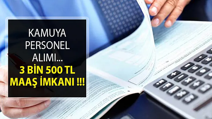 En Az 3 Bin 500 TL Maaş İmkanıyla Kamuya 132 Yeni Personel Alım İlanı Yayımlandı