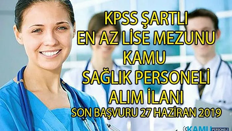 En az lise mezunu hemşire ve sağlık teknikeri personel alım ilanı! Recep Tayyip Erdoğan Üniversitesi'ne KPSS şartlı sözleşmeli memur alımı yapılacaktır!
