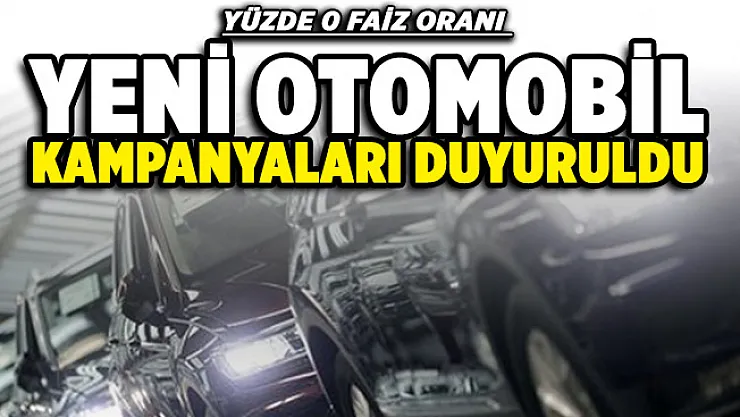 En az yüzde 0 faizle Renault, Citroen, Opel, Peugeot, Dacia, Honda, Hyundai, Kia otomobil kampanyaları
