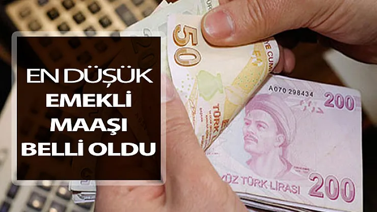 En Düşük Emekli Maaşının Ne Kadar Olacağı Belli Oldu