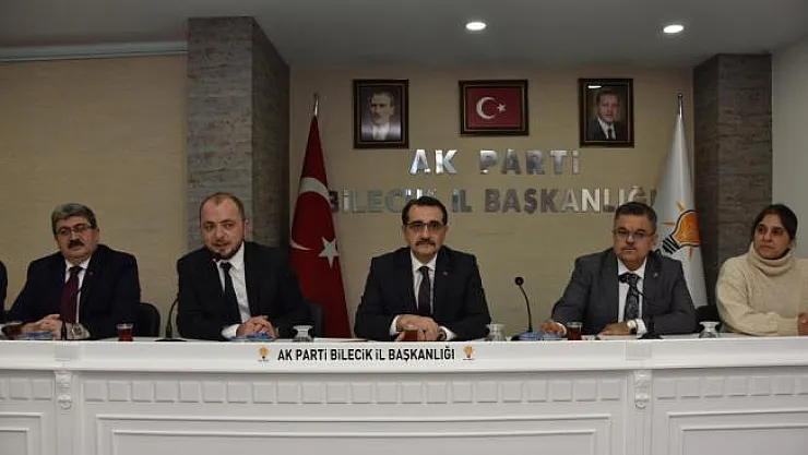 Enerji ve Tabii Kaynaklar Bakanı Dönmez, Bilecik'te