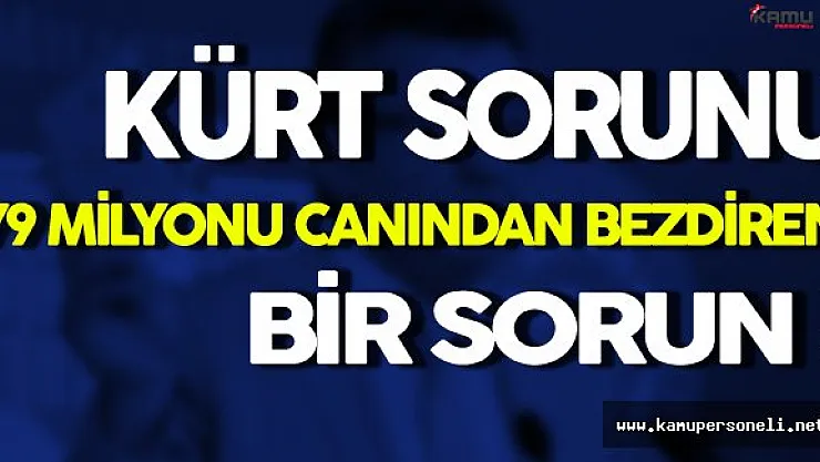 Engin Altay: ' Kürt Sorunu 79 Milyonu Canından Bezdiren Bir Sorun '