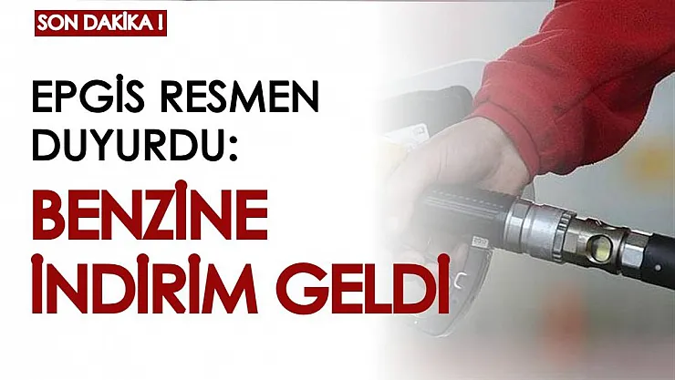 EPGİS günlerdir beklenen haberi verdi! 2 Aralık'tan itibaren benzine indirim geliyor...
