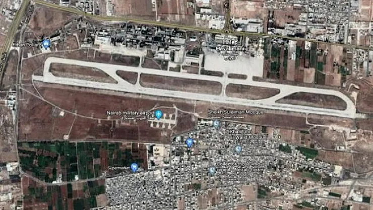 Esad rejiminin Halep'teki Neyrab askeri havaalanı, TSK tarafından kullanılamaz hale getirildi!