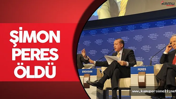 Eski İsrail Cumhurbaşkanı Peres Öldü