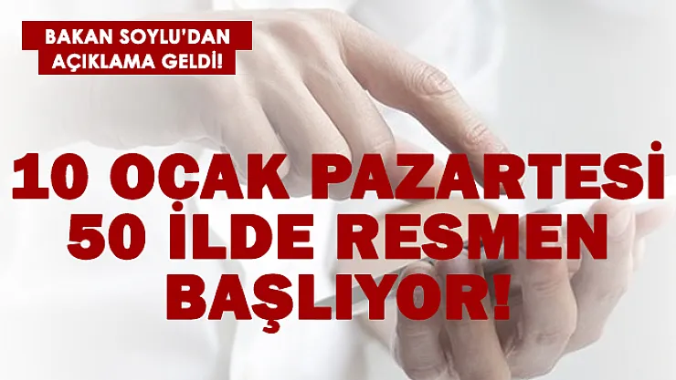 Eski tip kimlik kullanmaya devam edenler dikkat! 10 Ocak'ta resmen başlayacak!