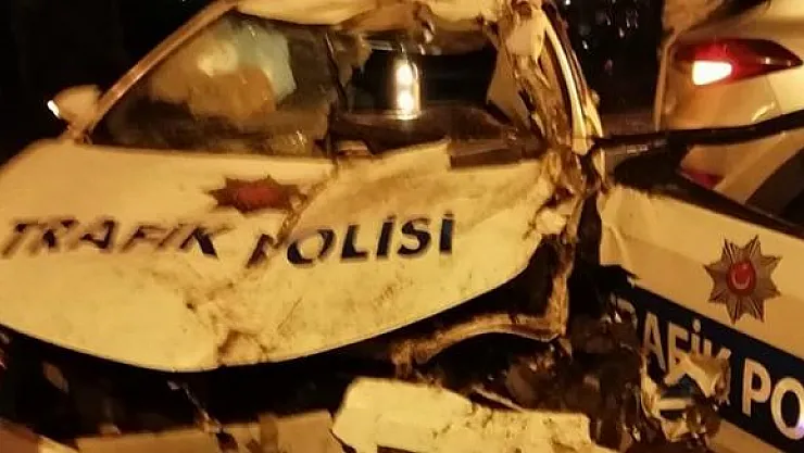Eskişehir'de Kaza: Polisimiz Ağır Yaralandı