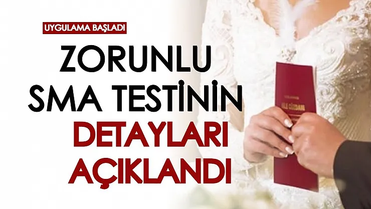 Evlilik öncesi zorunlu kılınmıştı! Uzman isim SMA testinin detaylarını açıkladı