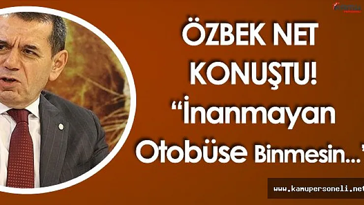 Fenerbahçe Galatasaray Derbisi Öncesi Başkan Özbek'ten Şok Açıklamalar