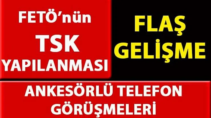 FETÖ TSK yapılanmasına yönelik yapılan 'ankesörlü telefon' soruşturmasında 40 gözaltı