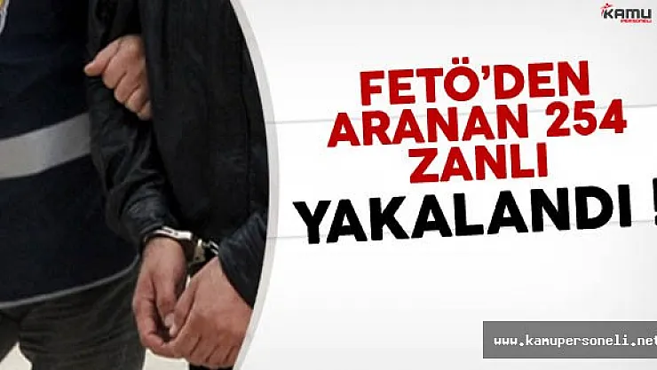 FETÖ'den Haklarında yakalama kararı olan 254 zanlı havalimanı'nda yakalandı