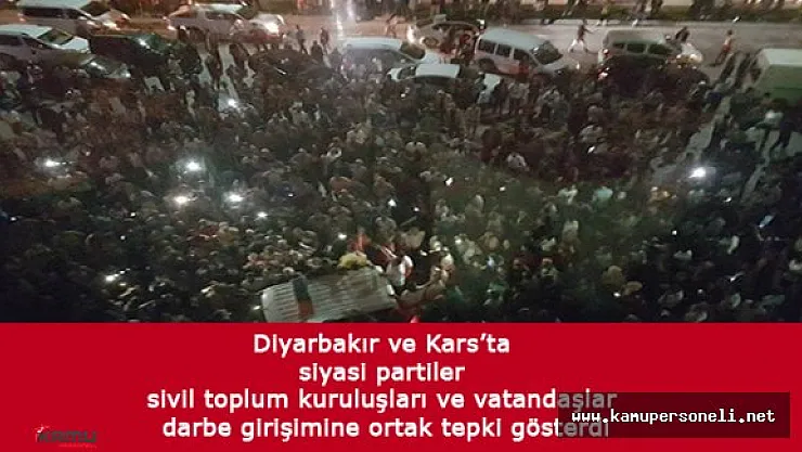 FETÖ'nün  Darbe Girişimine Ortak Tepki