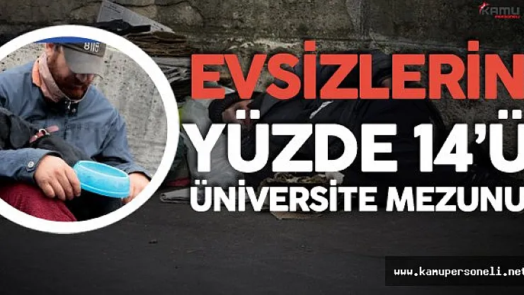 Fransa Ulusal İstatistik Enstitüsü Açıkladı ! Evsizlerin Yüzde 14'ü Üniversite Mezunu