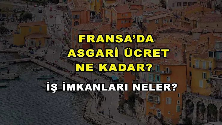 Fransa'da Asgari Ücret Ne Kadar? İş İmkanları Neler?