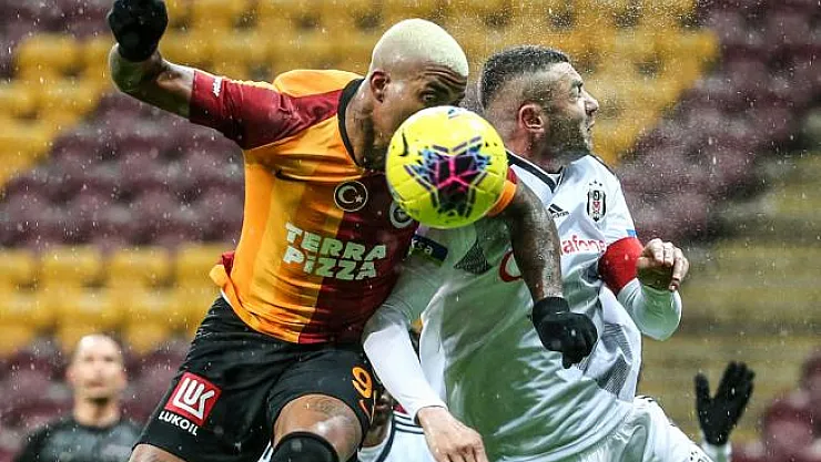 Galatasaray ile Beşiktaş arasında oynanan derbi maçı sona erdi!