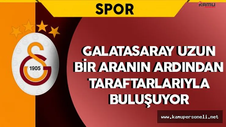 Galatasaray Taraftarlarıyla Buluşuyor