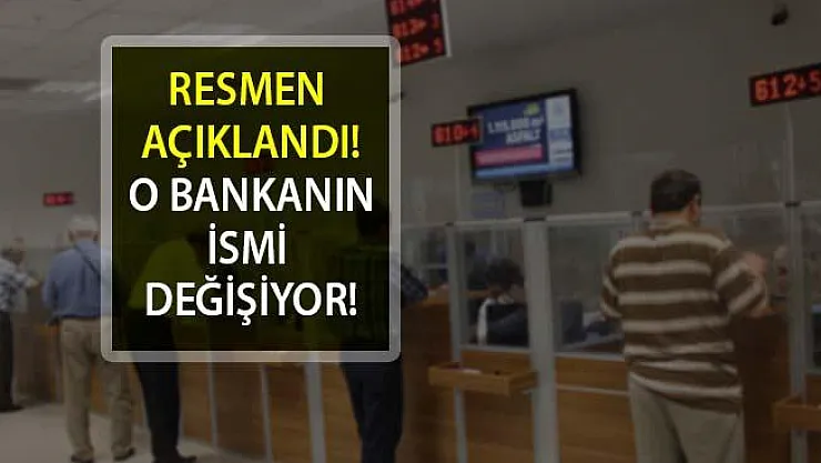 Garanti Bankası İsim Değiştiriyor! Garanti Bankası'nın Yeni İsmi Ne Olacak?