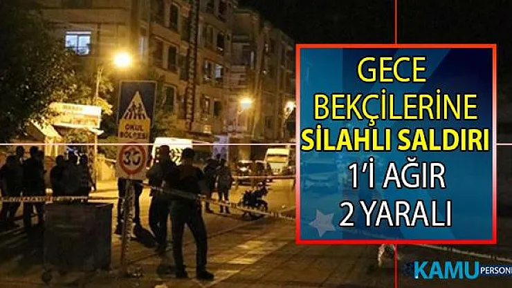 Gece bekçisine silahlı saldırı! Batman'da kimlik GBT'si sormak isteyen bekçiye silahlı saldırı düzenlendi!