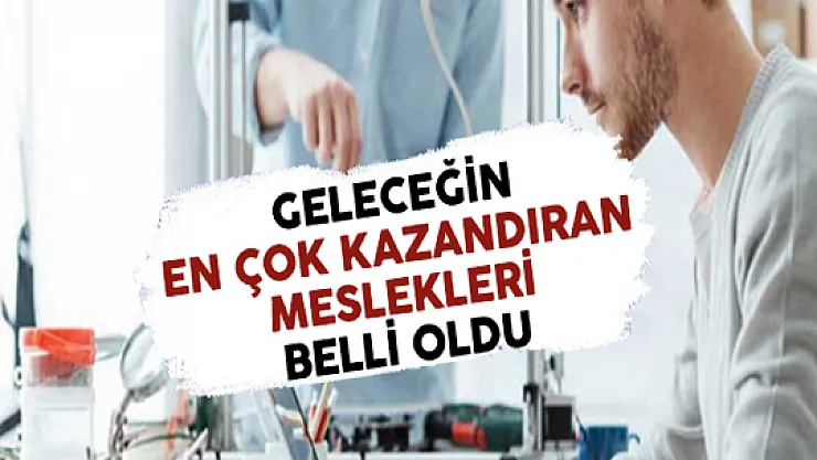 Geleceğin En Çok Kazandıracak Meslekleri Belli Oldu