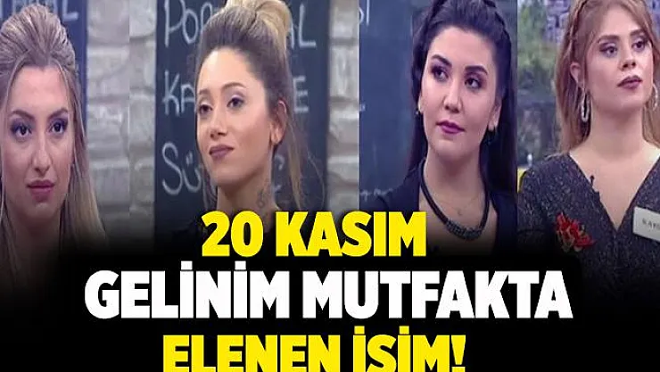 Gelinim Mutfakta kim elendi? Aysun diskalifiye mi oldu? 20 Kasım Gelinim Mutfakta haftanın birincisi