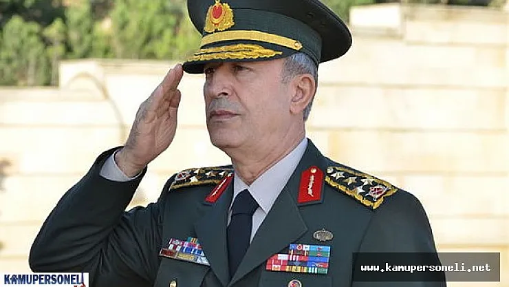 Genelkurmay Başkanından Taziye Mesajı