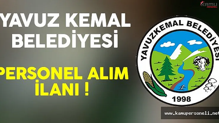 Giresun/Yavuzkemal Belediyesi Sözleşmeli Personel Alacak