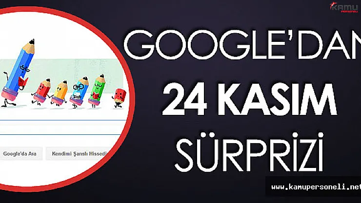 Google'dan Değerli Öğretmenlerimiz İçin Sürpriz Logo