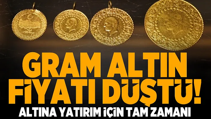 Gram altın fiyatı düştü! 11 Kasım altın fiyatları son durum