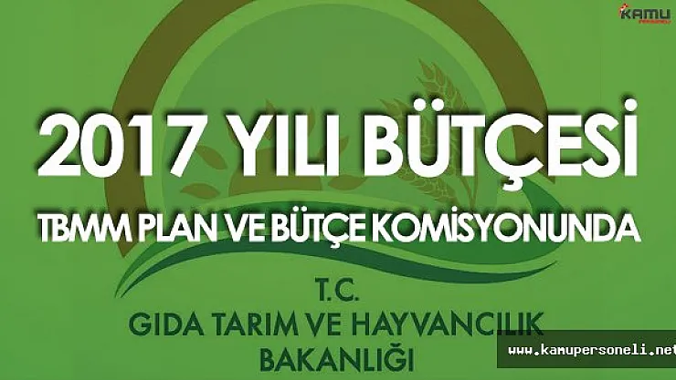 GTHB 2017 Yılı Bütçe Görüşmeleri Başladı