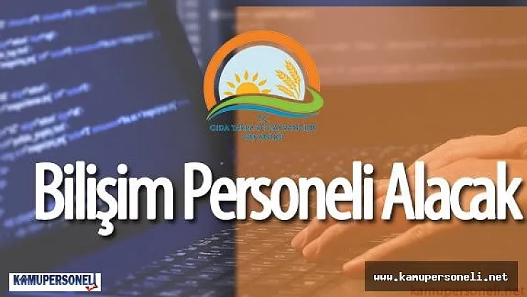 GTHB Bilgi İşlem Dairesi Başkanlığı Bilişim Personeli Alacak