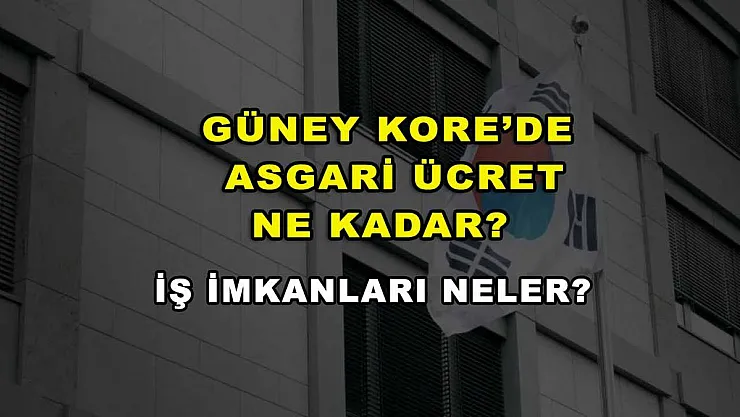 Güney Kore'de Asgari Ücret Ne Kadar? İş İmkanları Neler?