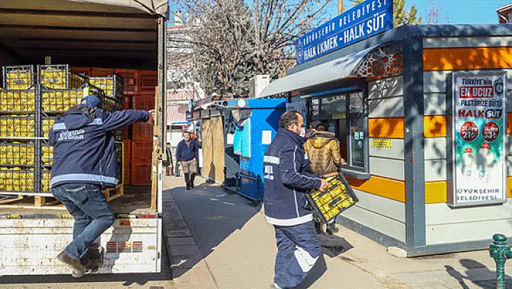 Halk Ekmek'e giden herkese ücretsiz olarak dağıtılacak!