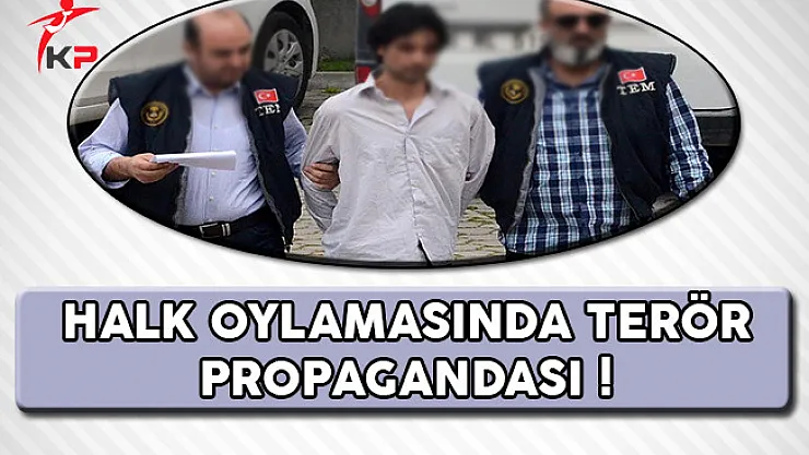 Halk Oylamasında Flaş Terör Propagandası !