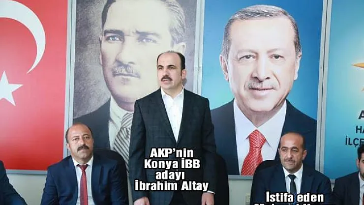 Halkapınar AKP İlçe Başkanı Mehmet Kurun, partisinin oylarının hızla kaybetmesini gerekçe göstererek istifa etti