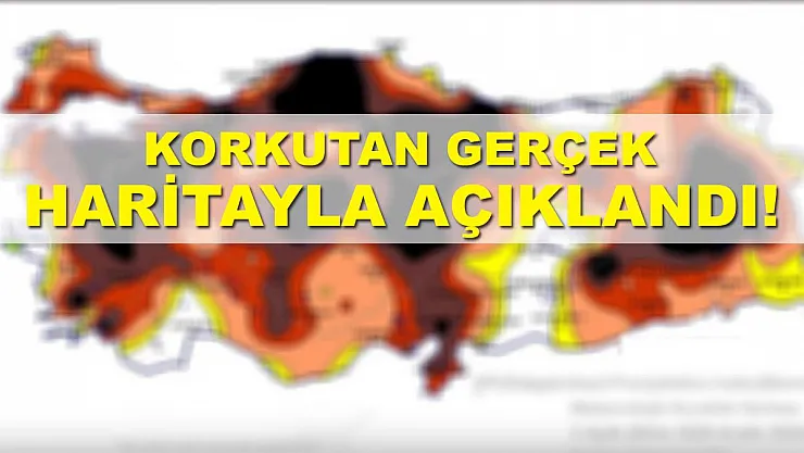 Harita ile korkutan gerçek açıklandı!