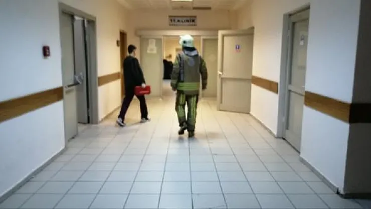Hastane çalışanları büyük korku yaşadı!