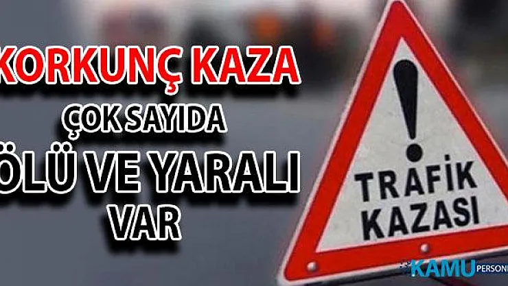 Hatay Reyhanlı'da Trafik Kazası: Korkunç Kazada Çok Sayıda Ölü ve Yaralılar Var