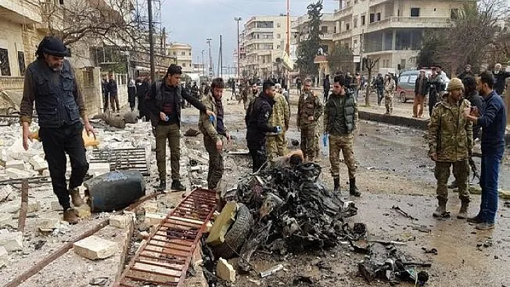 Hatay Valiliği Açıkladı! Afrin'de Patlatılan Kamyonu Olay Yerine Getiren Şüpheli Yakalandı