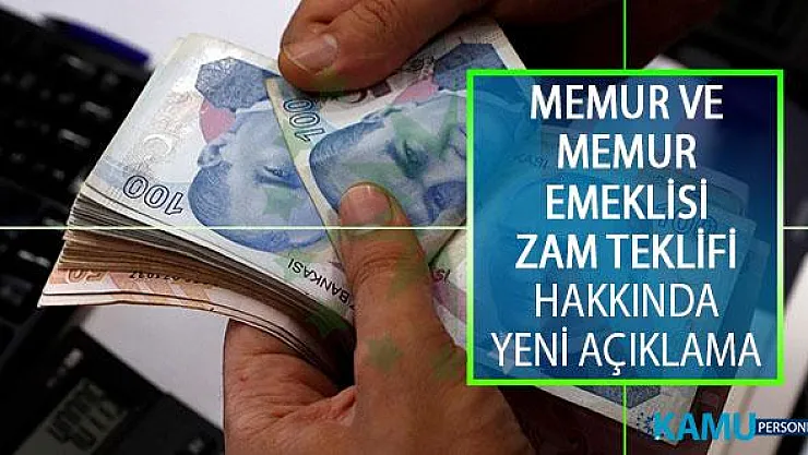 Hükümetin Memur ve Memur Emeklisine Zam Teklifi Hakkında Türkiye Kamu-Sen Üyelerinden Protesto!