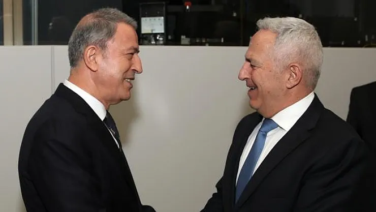 Hulusi Akar, Yunanistan Savunma Bakanı ile görüştü
