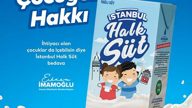 İBB 115 bin çocuğa halk süt dağıtırken İstanbullu çiftçilere de kazandırıyor!